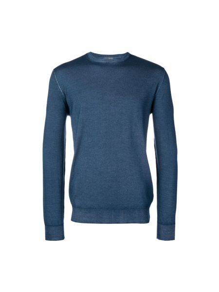 Sweter Drumohr niebieski