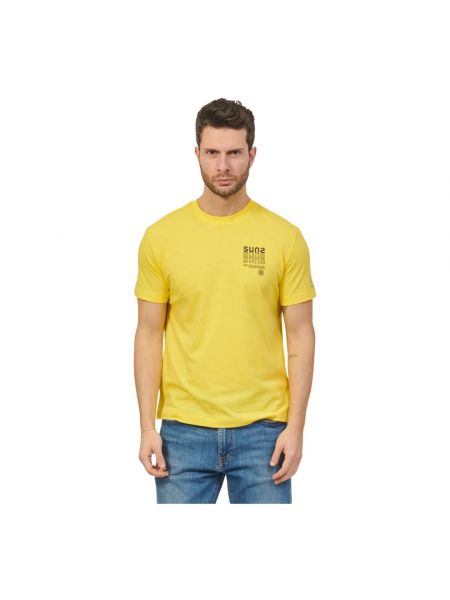 Koszulka z nadrukiem Suns żółta