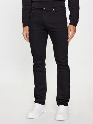 Черные джинсы скинни слим Karl Lagerfeld