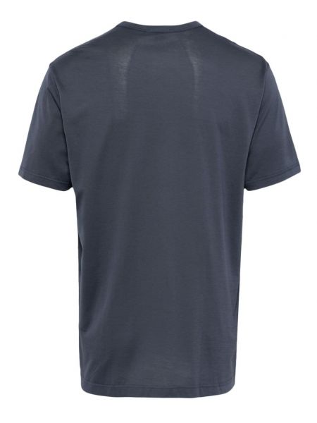 Kokvilnas t-krekls Sunspel zils