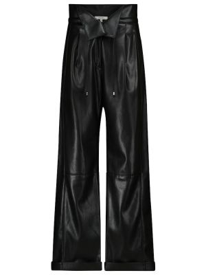 Кожени панталон от изкуствена кожа Dorothee Schumacher черно