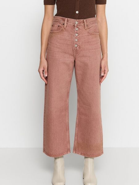 Jeansy dzwony Polo Ralph Lauren różowe