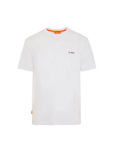 Koszulka bawełniana relaxed fit Suns biała