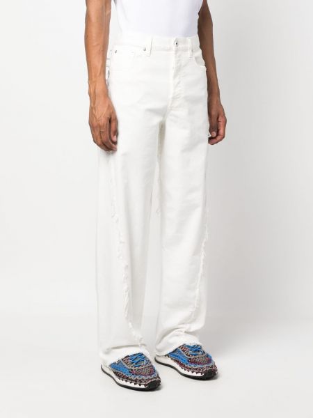 Jeans skinny baggy Lanvin bianco