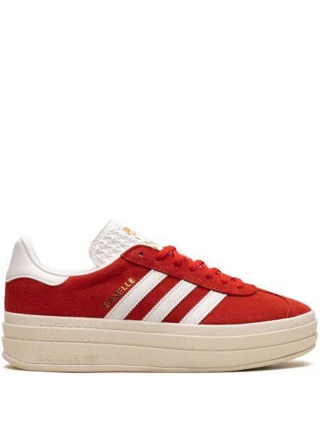 Mokka tennarit Adidas Gazelle punainen