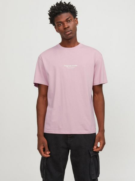 T-shirt Jack & Jones pink