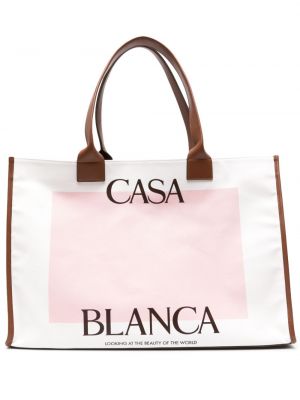 Τσάντα shopper με σχέδιο Casablanca