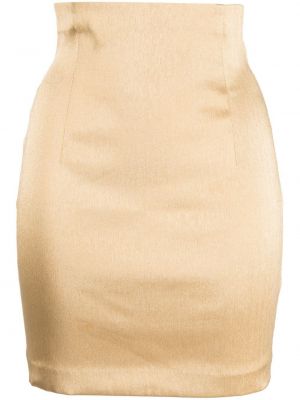 Priliehavá sukňa Dolce & Gabbana Pre-owned zlatá