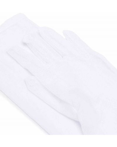 Przezroczyste rękawiczki Simone Wild białe