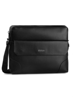 Τσάντα laptop Guess μαύρο