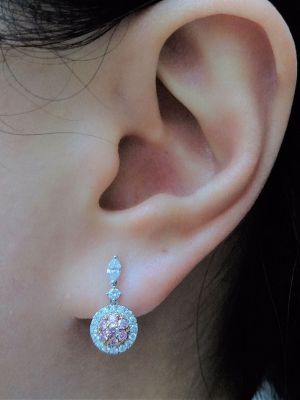 Boucles d'oreilles à motif argyle Hyt Jewelry