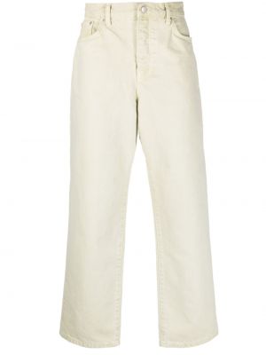 Voľné džínsy Stüssy - biely