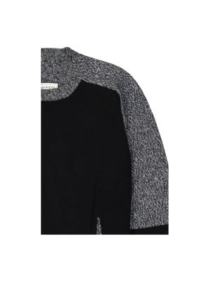 Jersey de lana de cachemir de tela jersey Alexander Mcqueen negro