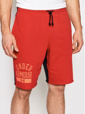 Shorts de sport Under Armour rouge