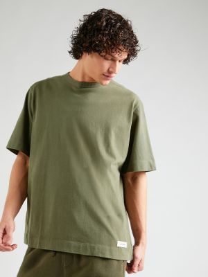 Tričko Abercrombie & Fitch zelená