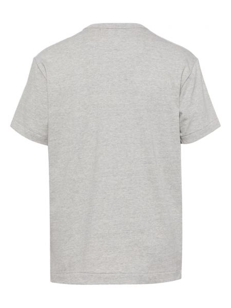 T-shirt aus baumwoll mit print Comme Des Garcons Homme Deux grau