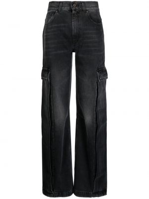 Voľné džínsy Stella Mccartney sivá