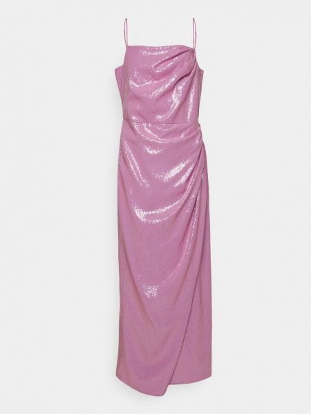 Sukienka wieczorowa Halston różowa