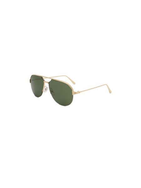 Солнцезащитные очки Cartier, золотые