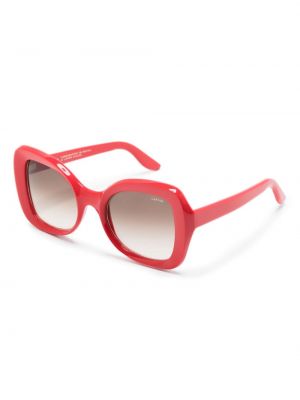 Okulary przeciwsłoneczne oversize Lapima czerwone