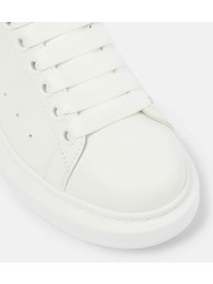 Δερμάτινα sneakers Alexander Mcqueen λευκό