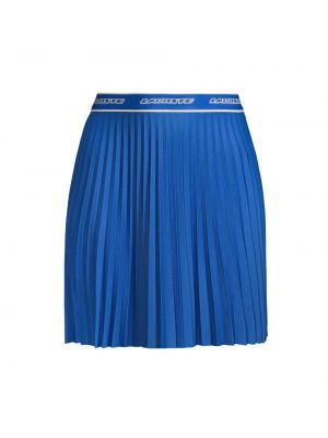 Плиссированная юбка Lacoste синяя
