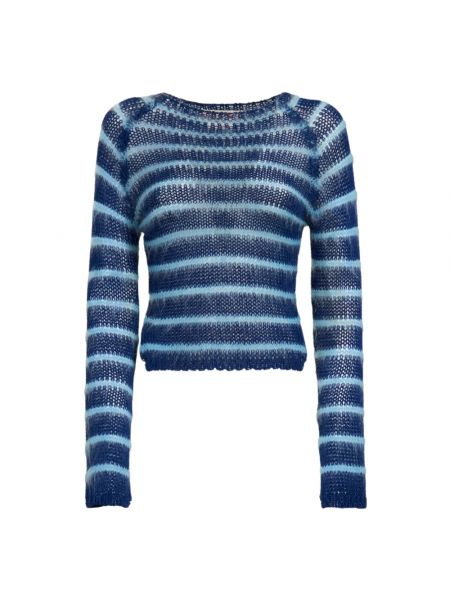 Niebieski pulower Marni