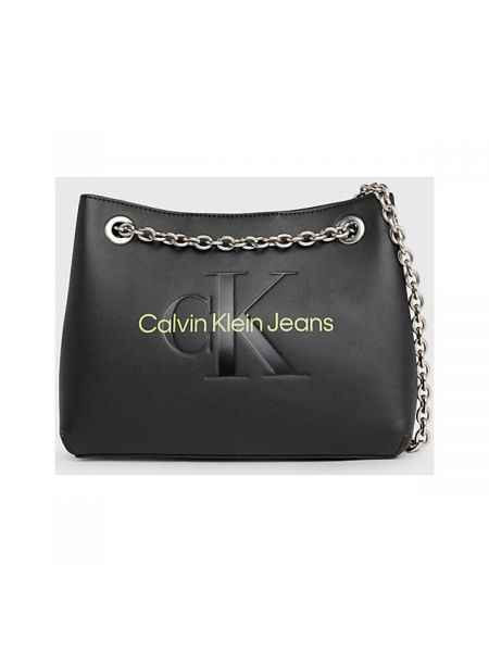 Taška přes rameno Calvin Klein Jeans černá