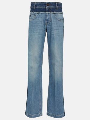 High waist jeans ausgestellt Stella Mccartney blau