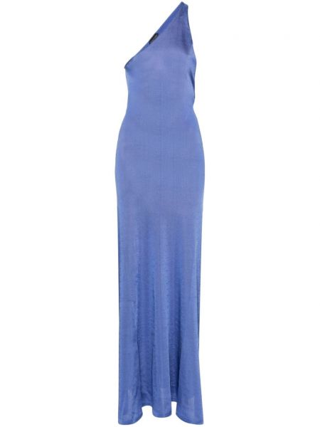 Φόρεμα με έναν ώμο Tom Ford μπλε