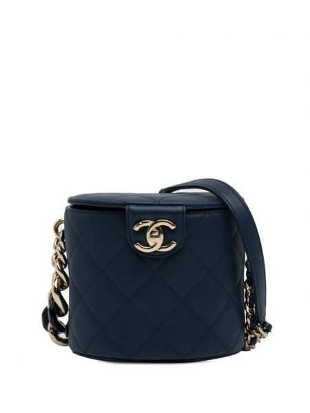 Чанта Chanel Pre-owned синьо
