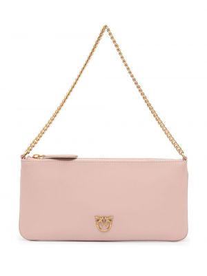 Чанта за ръка без ток Pinko розово