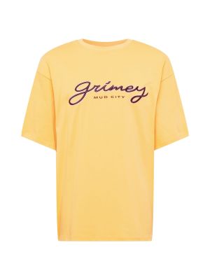 Тениска Grimey жълто