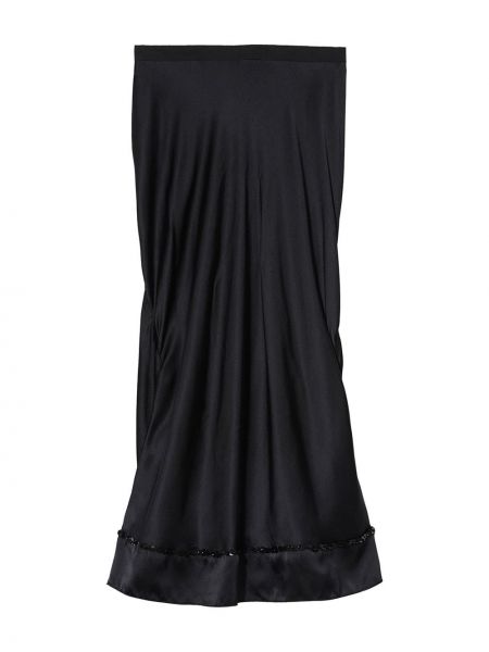 Hedvábné sukně Marc Jacobs černé