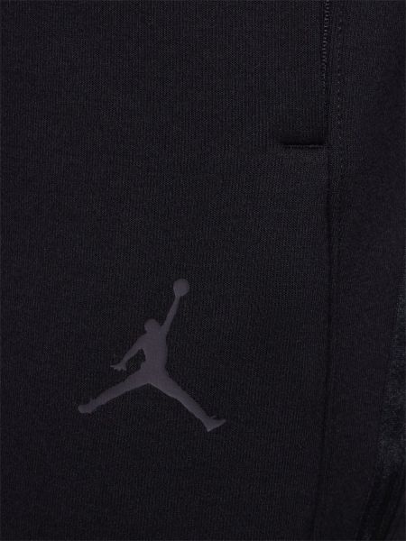 Fleecové sportovní kalhoty Nike černé