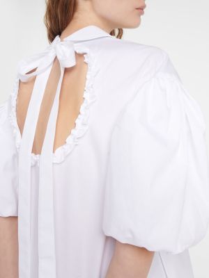 Camicia di cotone Simone Rocha bianco