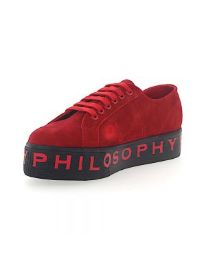Sneakersy Philosophy Di Lorenzo Serafini czerwone