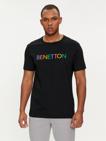 T-shirt United Colors Of Benetton schwarz