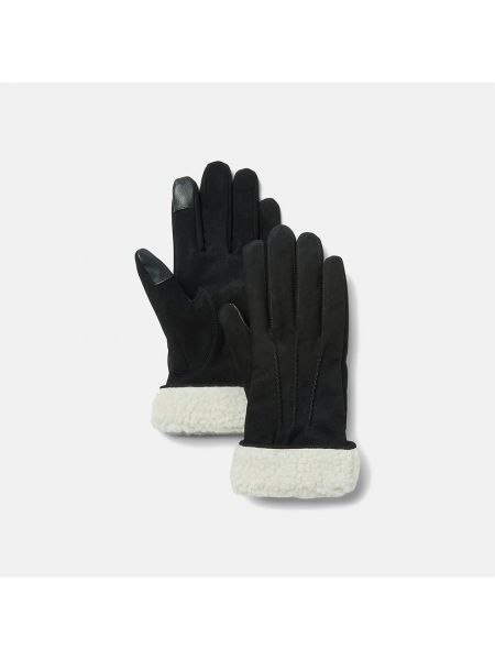 Кожаные перчатки Timberland черные