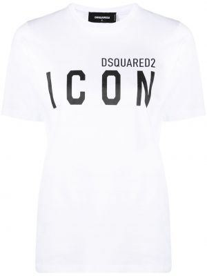 T-shirt Dsquared2 bianco