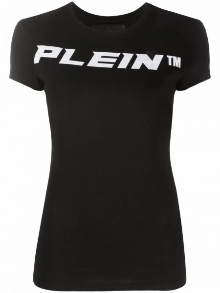 Μπλούζα με σχέδιο Philipp Plein μαύρο