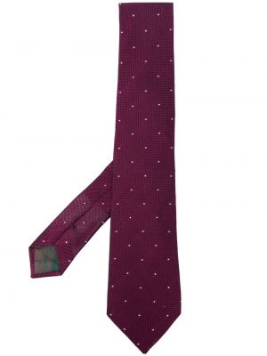 Bodkovaná hodvábna kravata Paul Smith