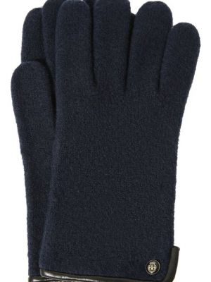 Шерстяные перчатки Roeckl синие