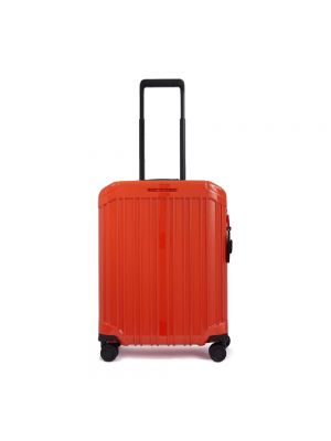 Pomarańczowa walizka Piquadro