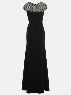 Μάξι φόρεμα Jenny Packham μαύρο