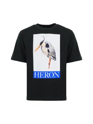 Chemise à imprimé Heron Preston noir