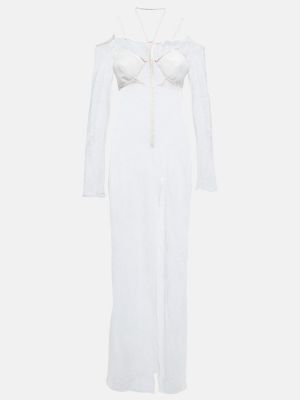 Μάξι φόρεμα Nensi Dojaka λευκό