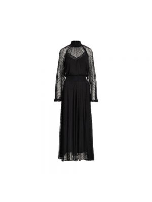Sukienka w grochy Polo Ralph Lauren czarna