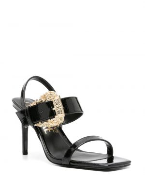 Slingback sandale Versace Jeans Couture schwarz