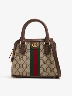 Мини сумочка с принтом Gucci
